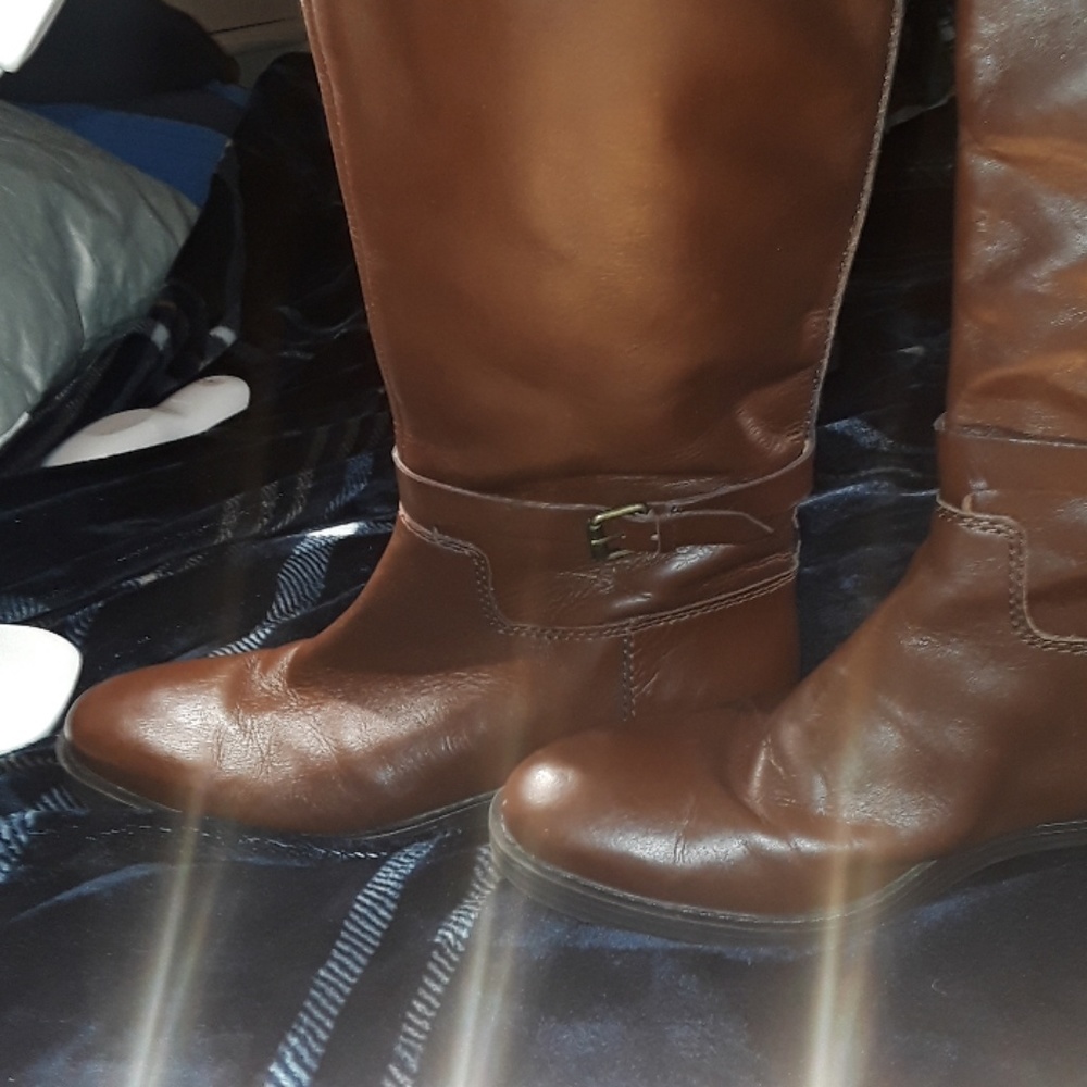 Enzo Angiolini Leather Riding boots